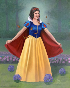 Jordan as Snow White