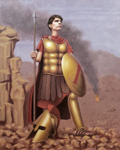 Young Spartan Warrior